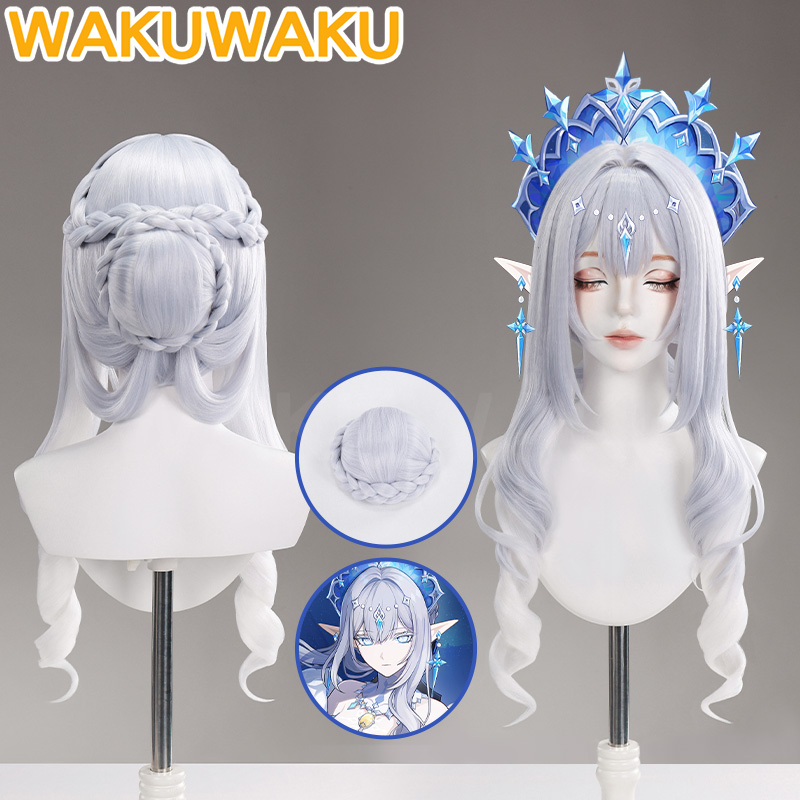 Synthetic Wigs - มีสินค้าพร้อมส่ง วิกคอสเพลย์ Tsaritsa Anastasya Feodorovna Snezhnaya