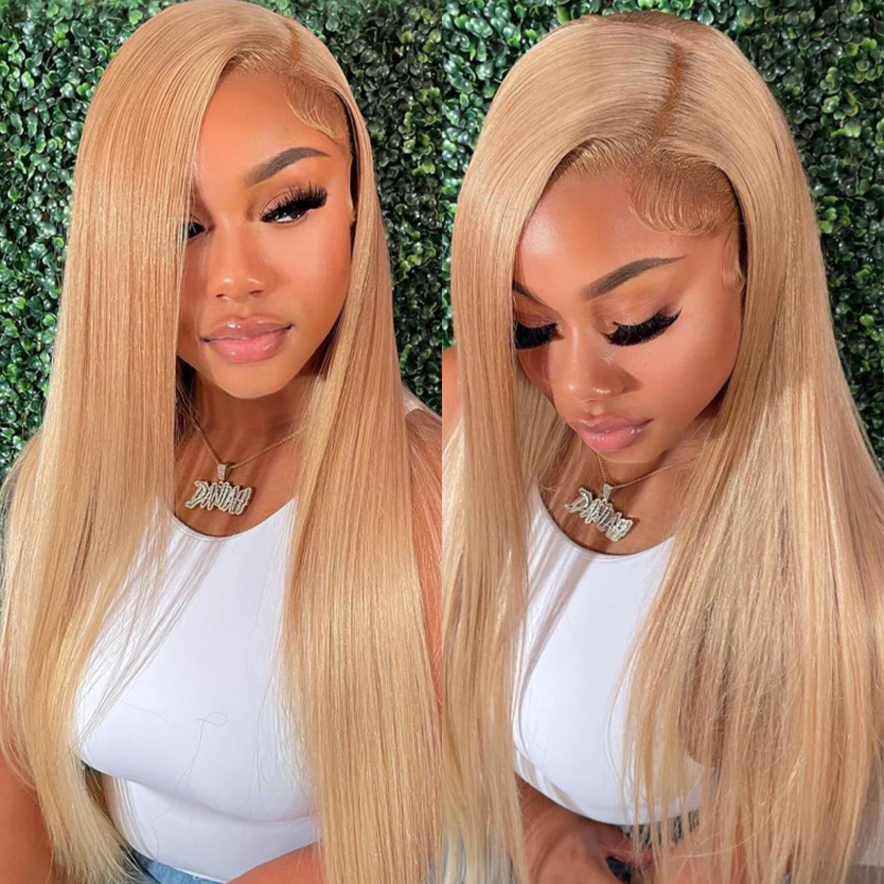 วิกผมหน้าลูกไม้โปร่งใสตรง ความ - Hd Lace Frontal Wig Human Hair Pre Plucked บทวิจารณ์และราคา