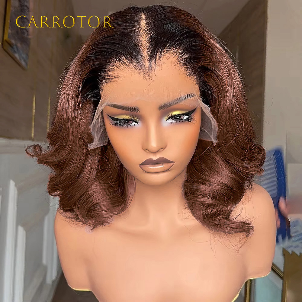 วิกผมลูกไม้แบบใส 13x4 สี 1b4 แ - Lace Front Wigs บทวิจารณ์และราคา