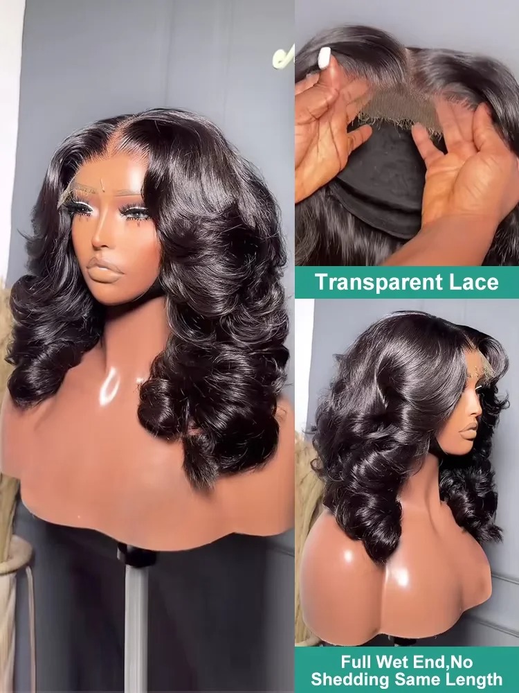 วิกผมบ๊อบแบบ Body Wave ผมแท้ 1 - Glueless Wear And Go Human Hair Wig บทวิจารณ์และราคา